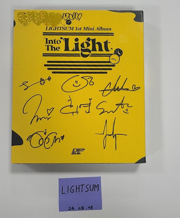 Signed lightsum cheapest album