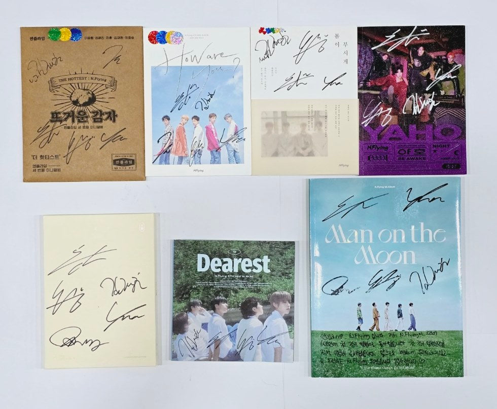 N.Flying offers Signed Album