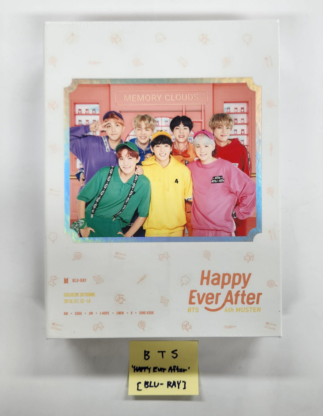 BTS "HAPPY Ever After" - 4th MUSTER Blu-Ray