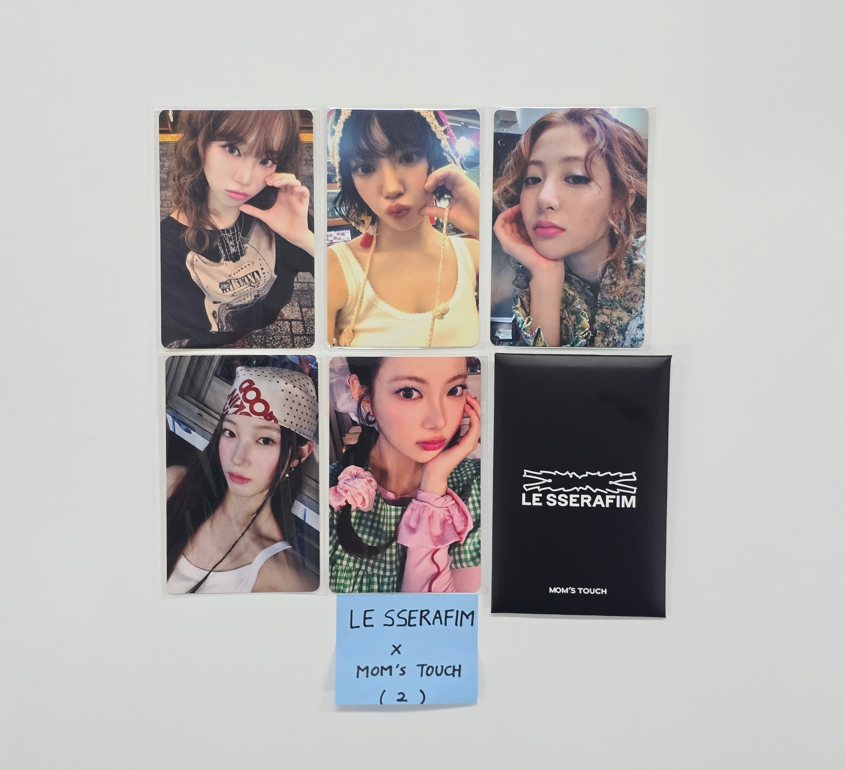 LESSERAFIM - LESSERAFIM X MOM'S TOUCH Event Photocard set [25.12