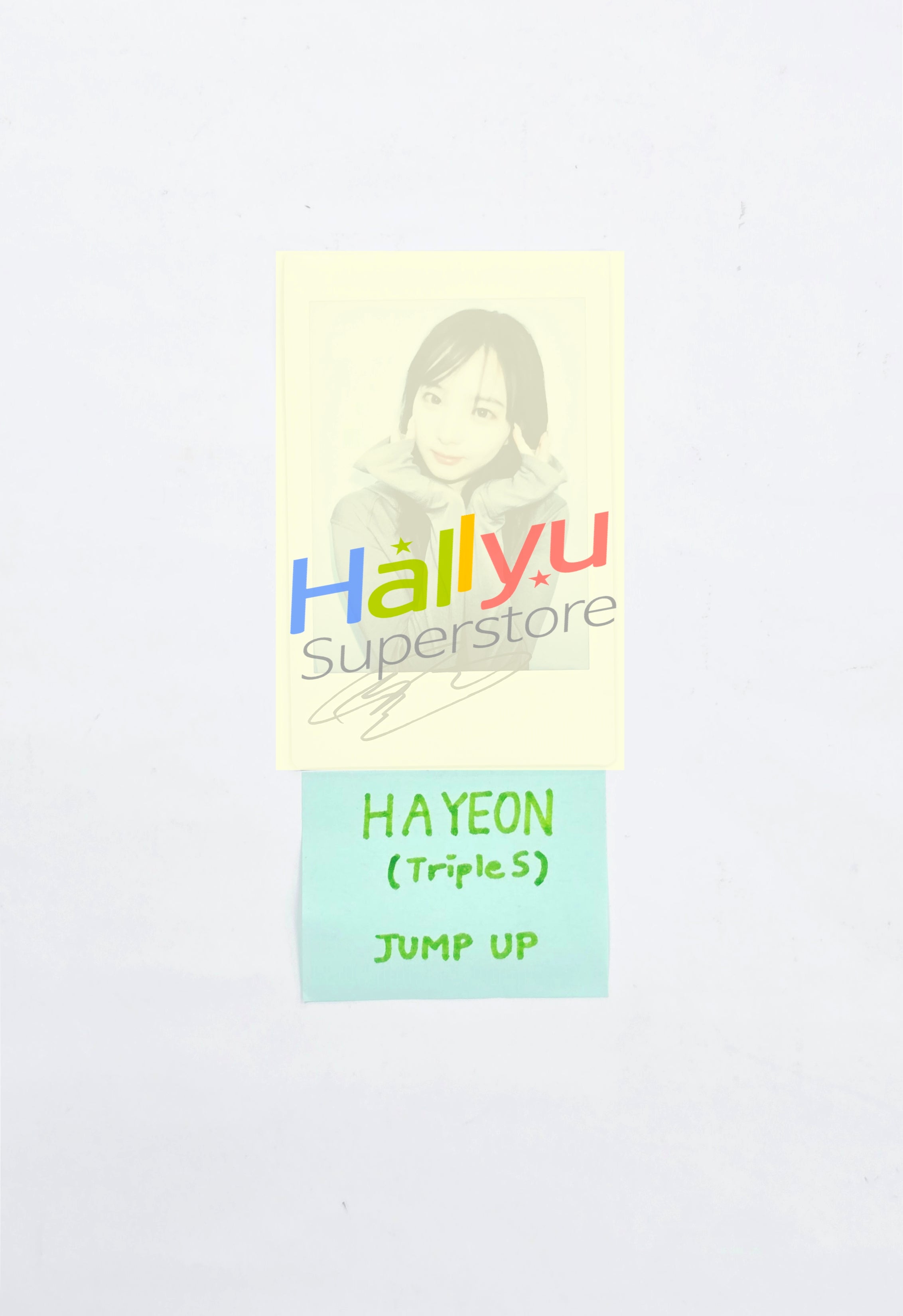 tripleS msnz 直筆サイン ポラロイド ジヨン Jiyeon HAYEON (of Triples) - Hand Autographed(Signed) Polaroid [26.03.24