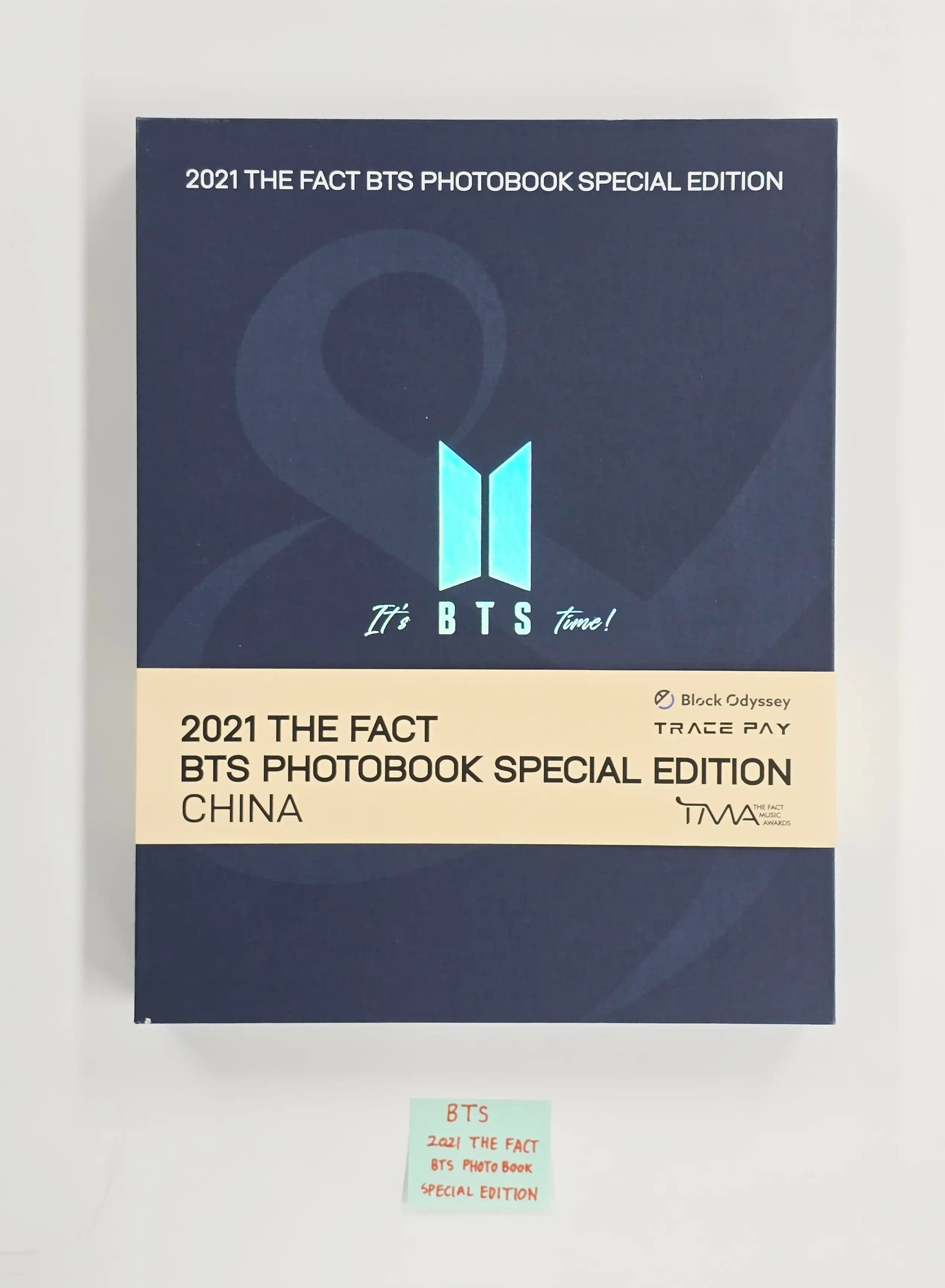 BTS - 2021 THE FACT BTS Photobook Special Edition (CHINA Ver