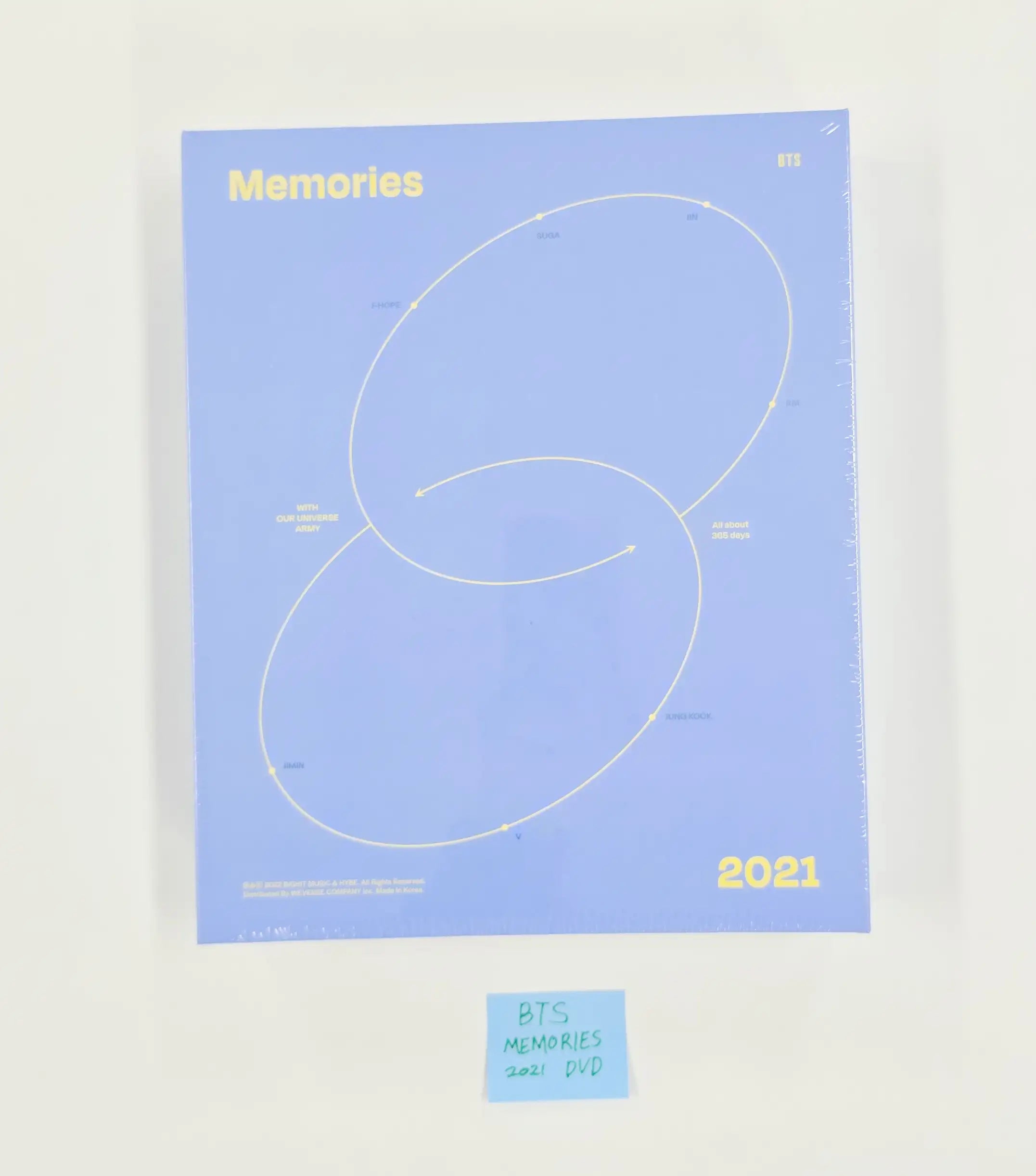 BTS - Memories of 2021 DVD (New/Sealed) [26.04.30] – HALLYUSUPERSTORE