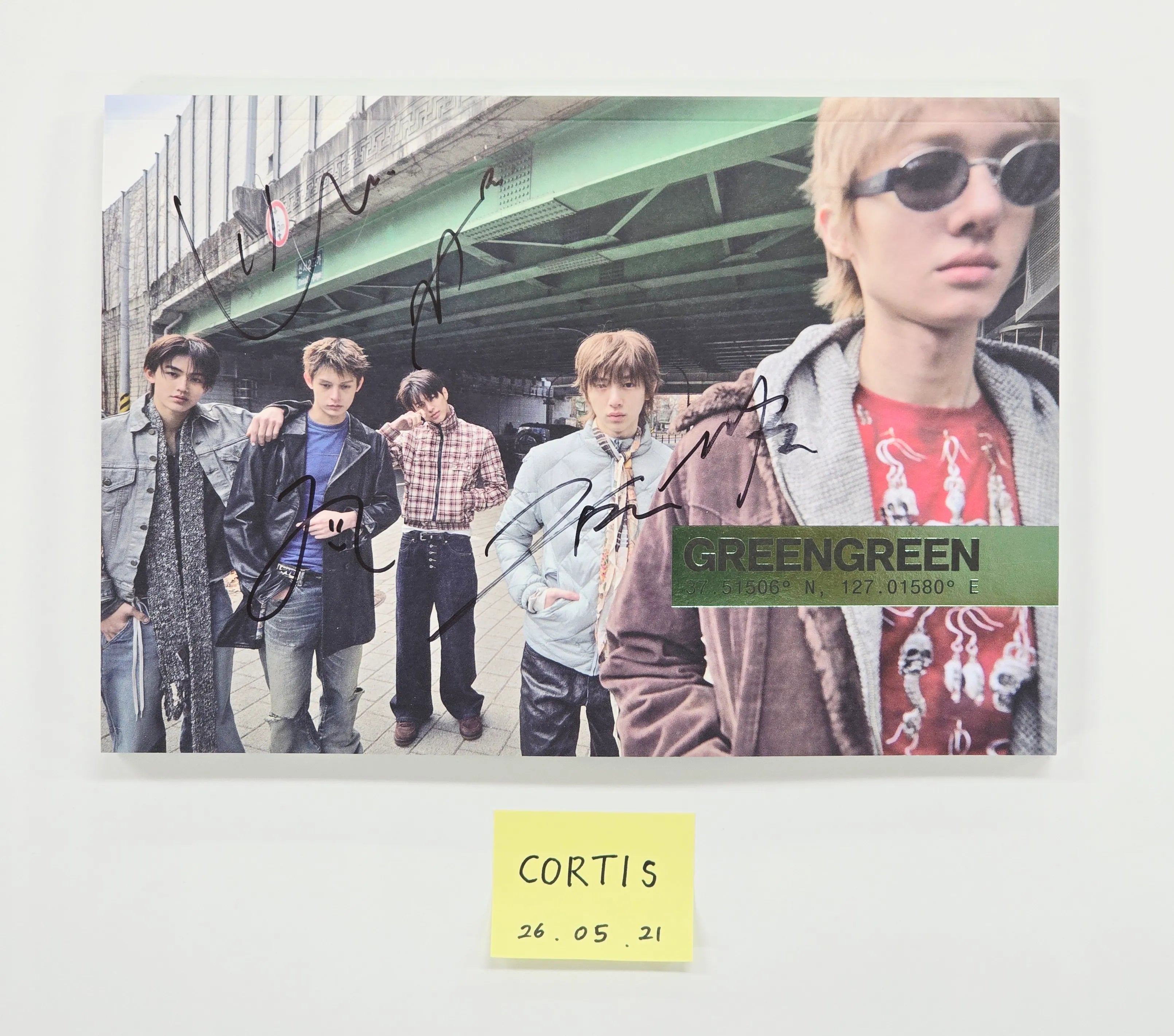 CORTIS GREENGREEN HMV 特典 ラキドロ ジュフン CORTIS The 2nd EP