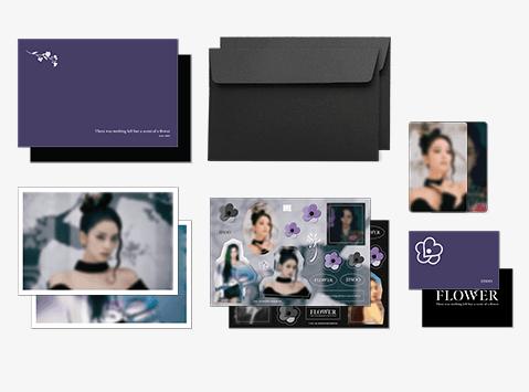 Jisoo (of Black Pink) - "ME" Official MD - Photo Letter Set - HALLYUSUPERSTORE