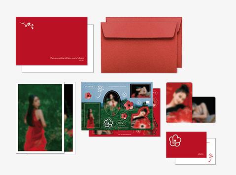 Jisoo (of Black Pink) - "ME" Official MD - Photo Letter Set - HALLYUSUPERSTORE