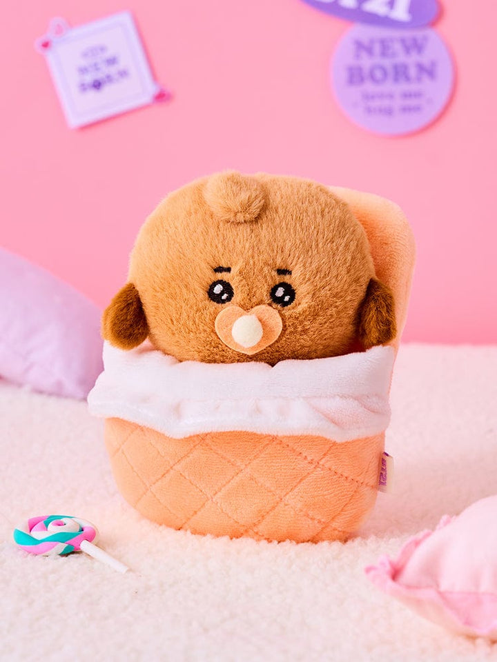 BT21 - NewBorn Baby Plush Doll (Choose Member) - HALLYUSUPERSTORE