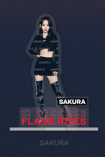 Le Sserafim - FLAME RISES Official MD - HALLYUSUPERSTORE