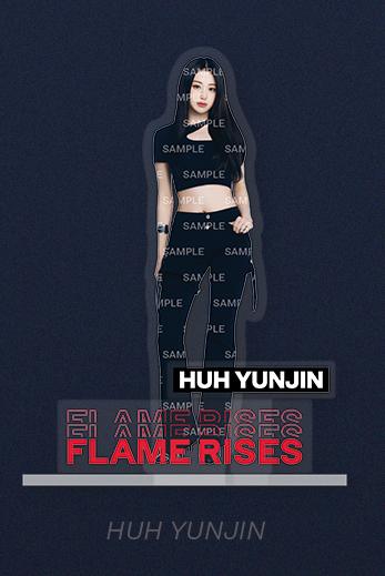 Le Sserafim - FLAME RISES Official MD - HALLYUSUPERSTORE