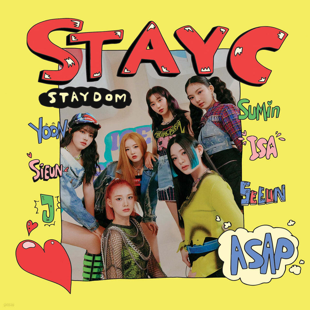 ** Stayc - 2nd Single Album "Staydom"