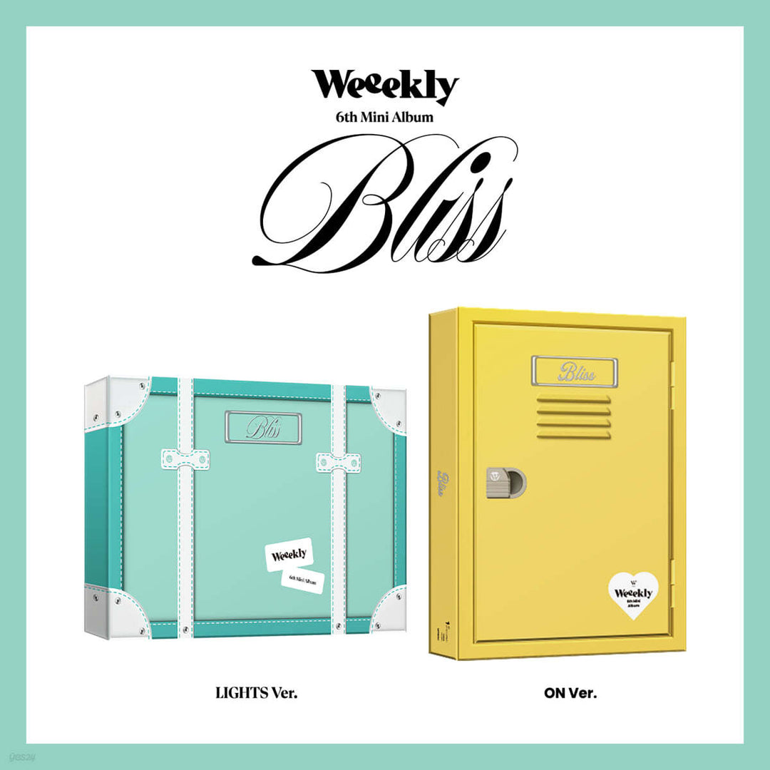 Weeekly - 6th Mini "Bliss" (Random / Set) - HALLYUSUPERSTORE