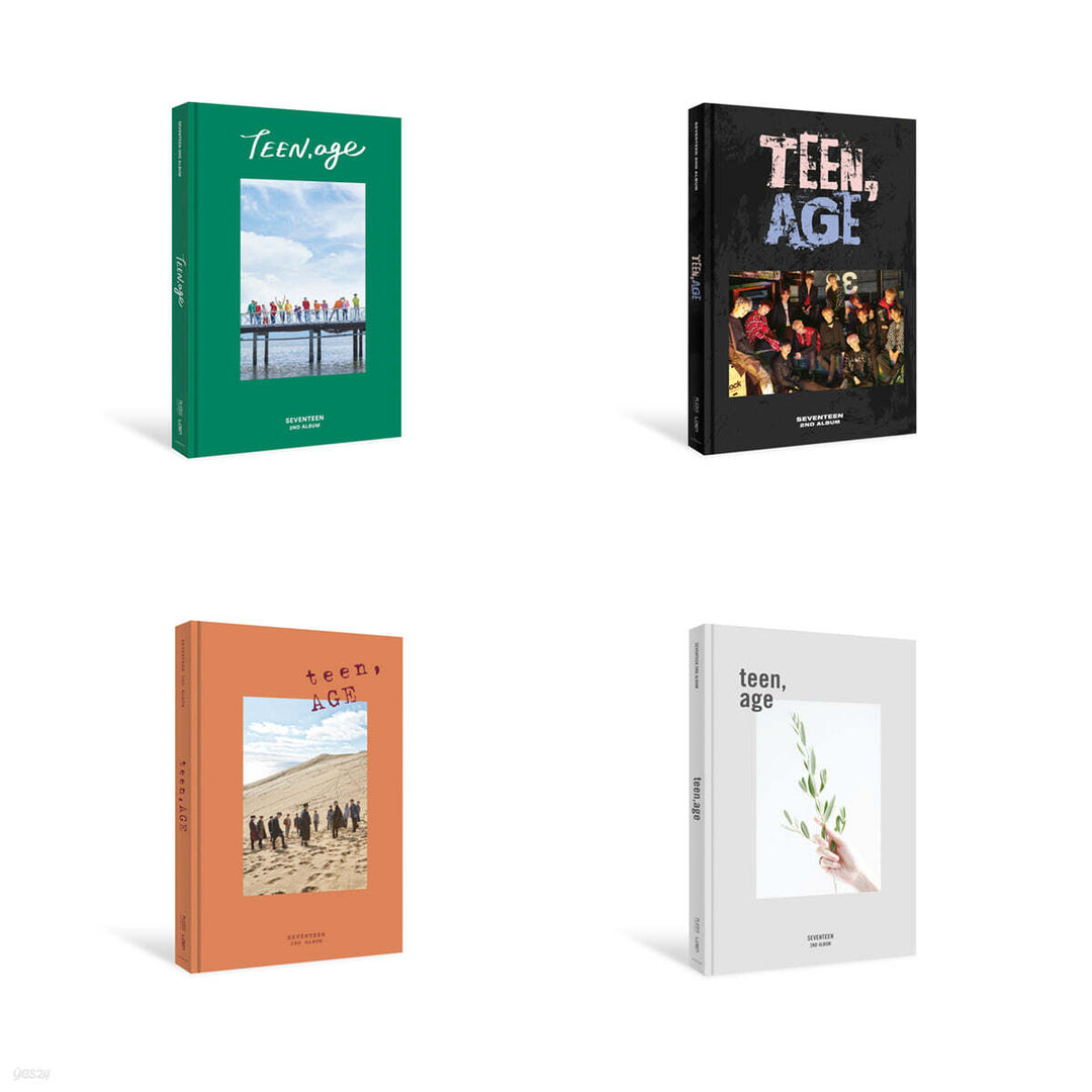 ** Seventeen - 2nd Full Album "TEEN, AGE" (Random / Set)
