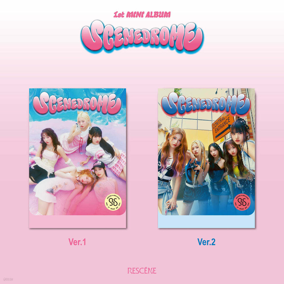 RESCENE - 1st Mini "SCENEDROME" (Random / Set) - HALLYUSUPERSTORE