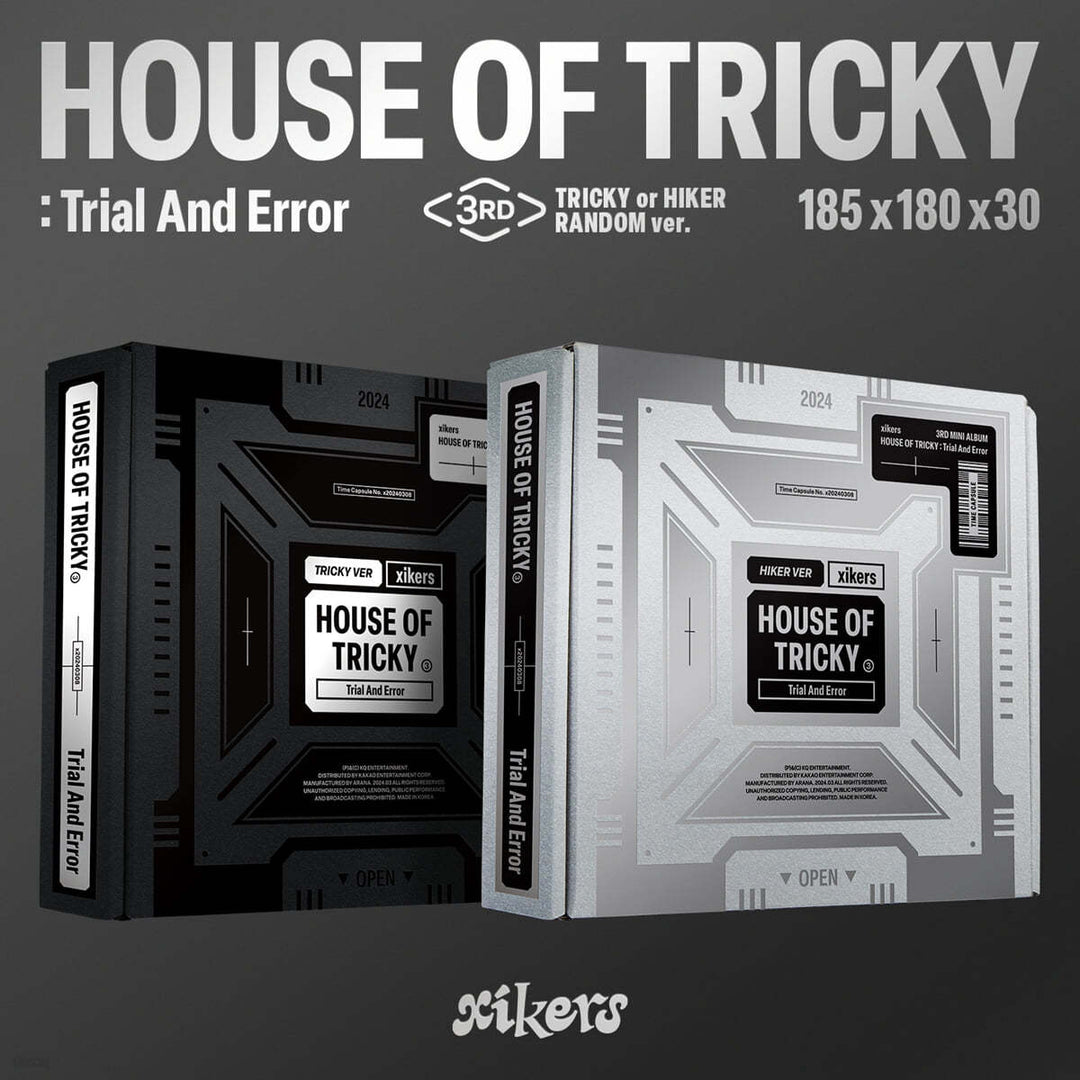 Xikers - 3rd Mini Album "House of Tricky : Trial And Error" (Random / Set)