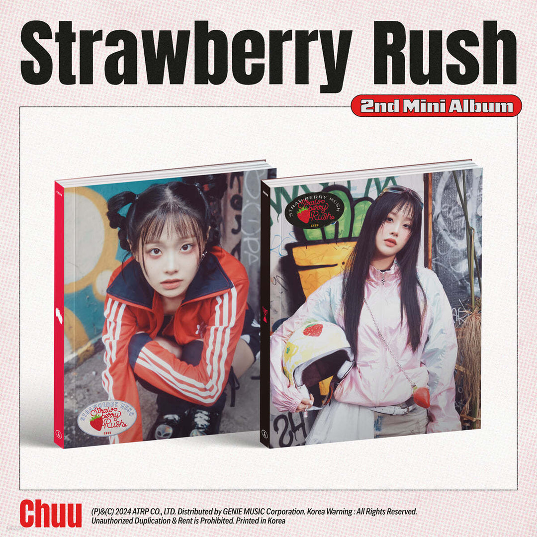 ** CHUU - 2nd Mini Album "Strawberry Rush" (Random / Set)