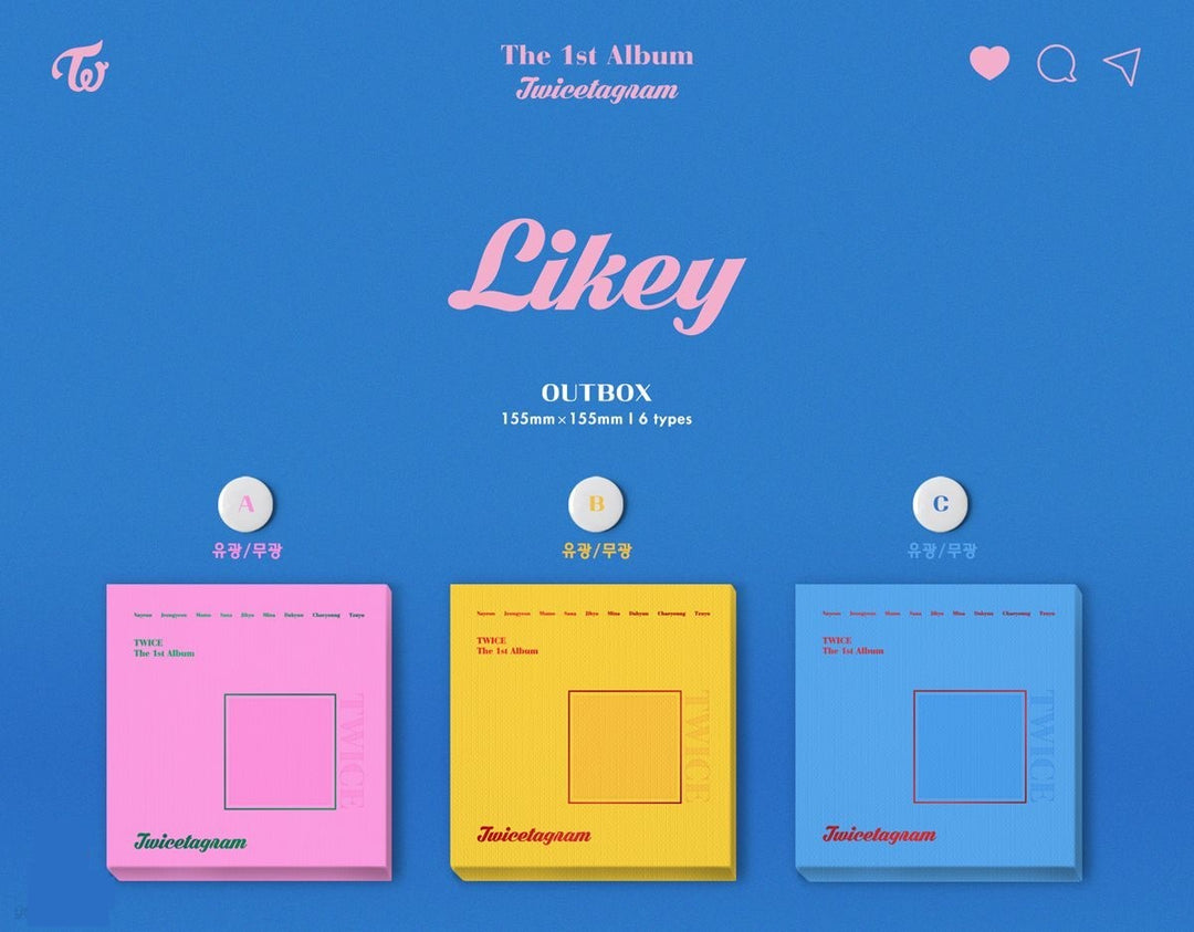 ** Twice - 1st Full Album "Twicetagram" (Only Random)
