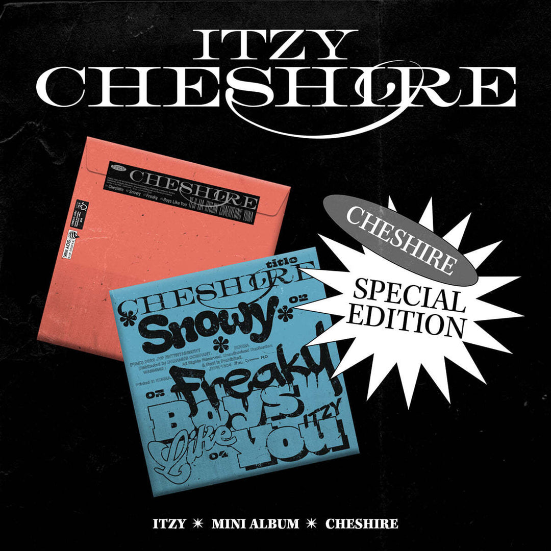 * Itzy - 6th Mini Album "Cheshire : Special Edition" (Random / Set)
