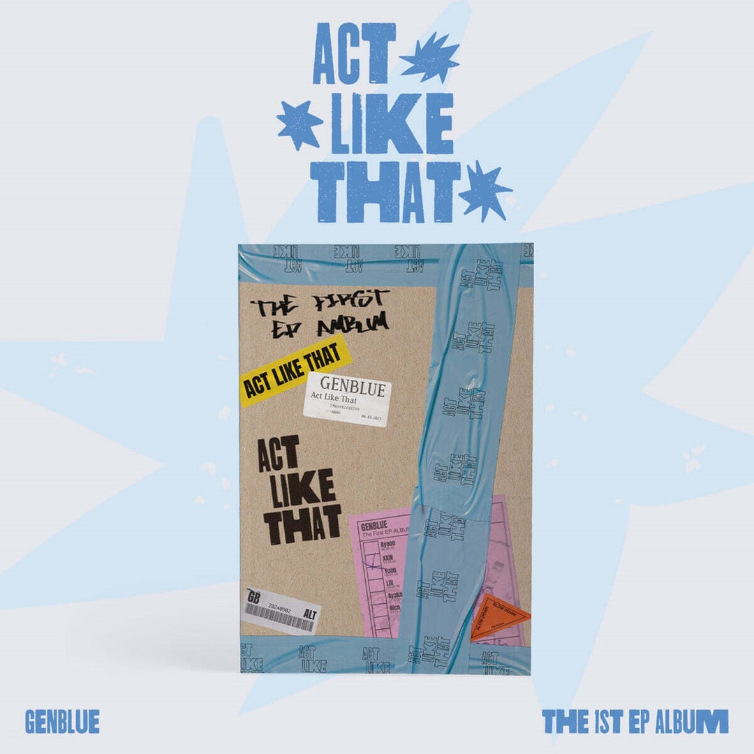 ** Genblue - 1st EP Album "Act Like That"