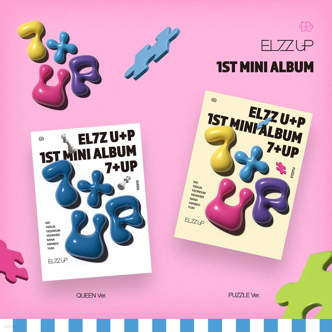 EL7Z U+P - 1st Mini Album "7+UP" (Random / Set)