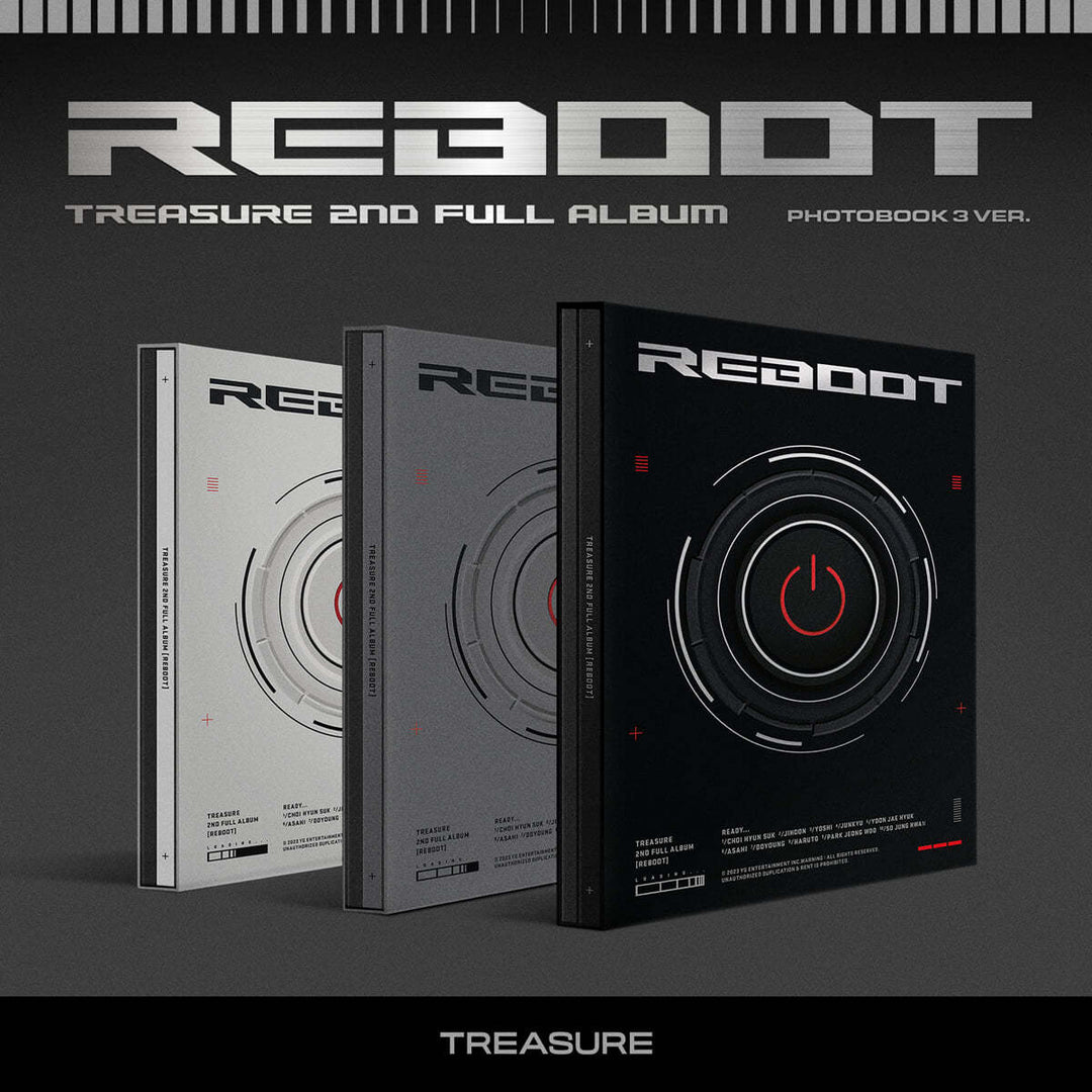 ** Treasure - 2nd Full Album "Reboot" (Random / Set)