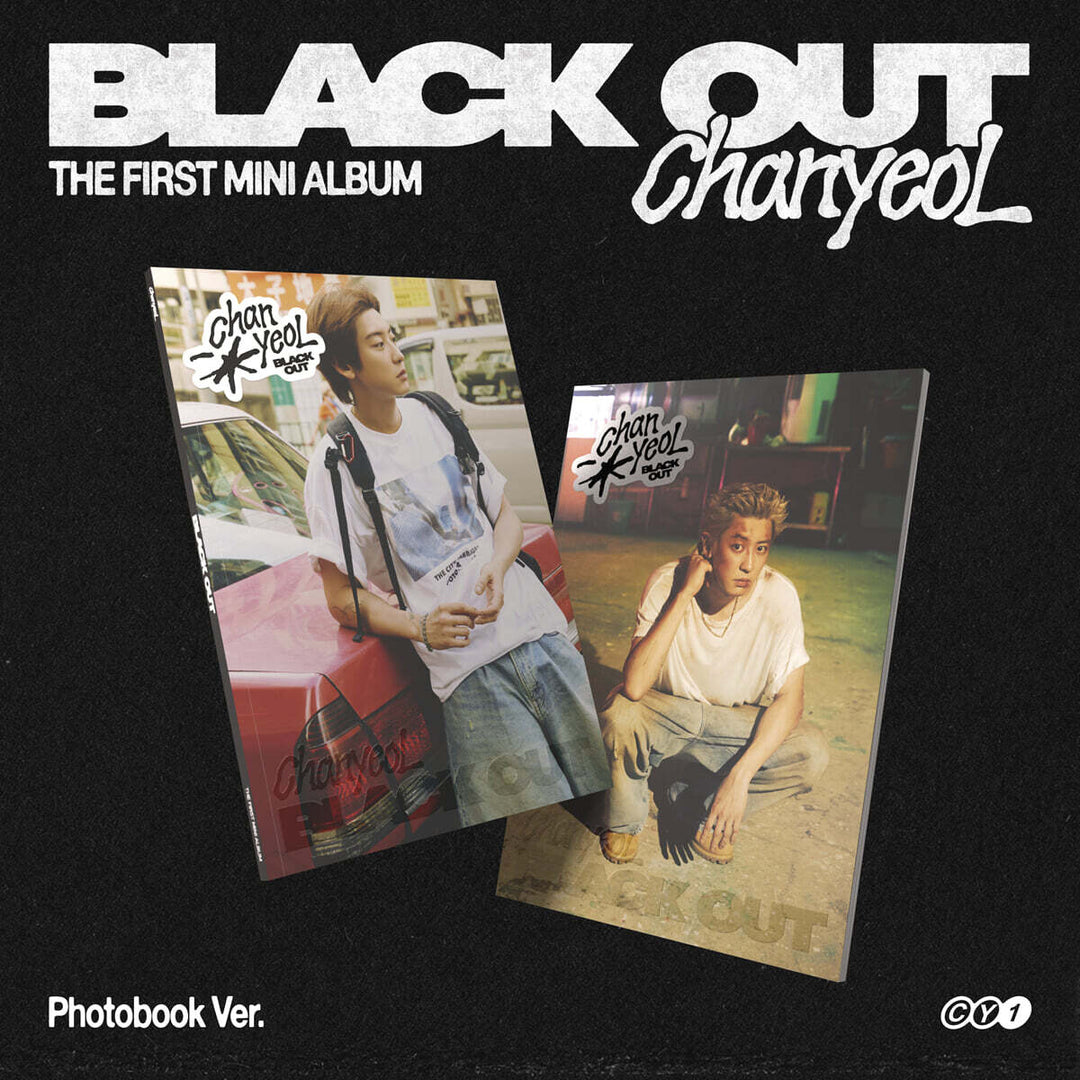 ** Chanyeol (Of Exo) - 1st Mini Album "Black Out" (Random / Set)