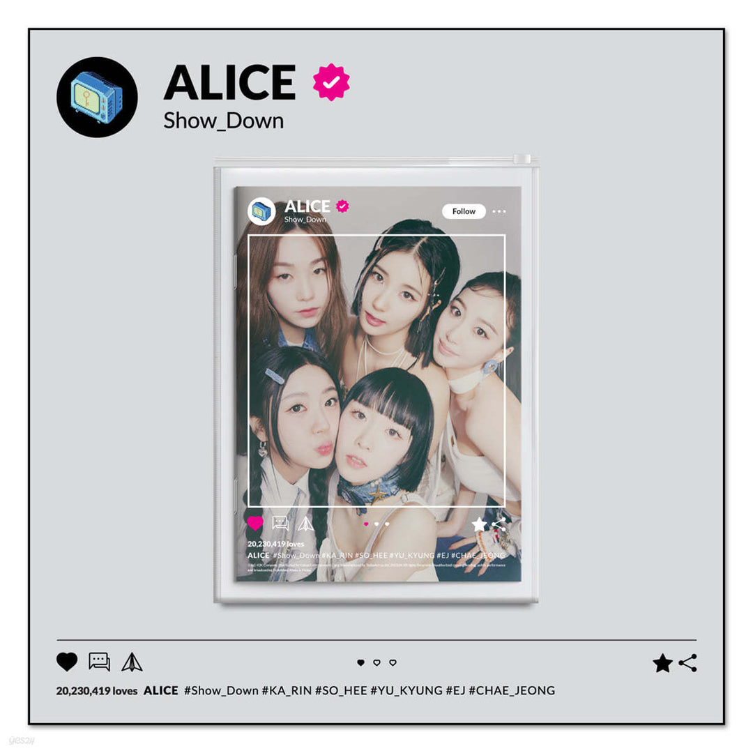 ALICE - Single Album 'SHOW DOWN'