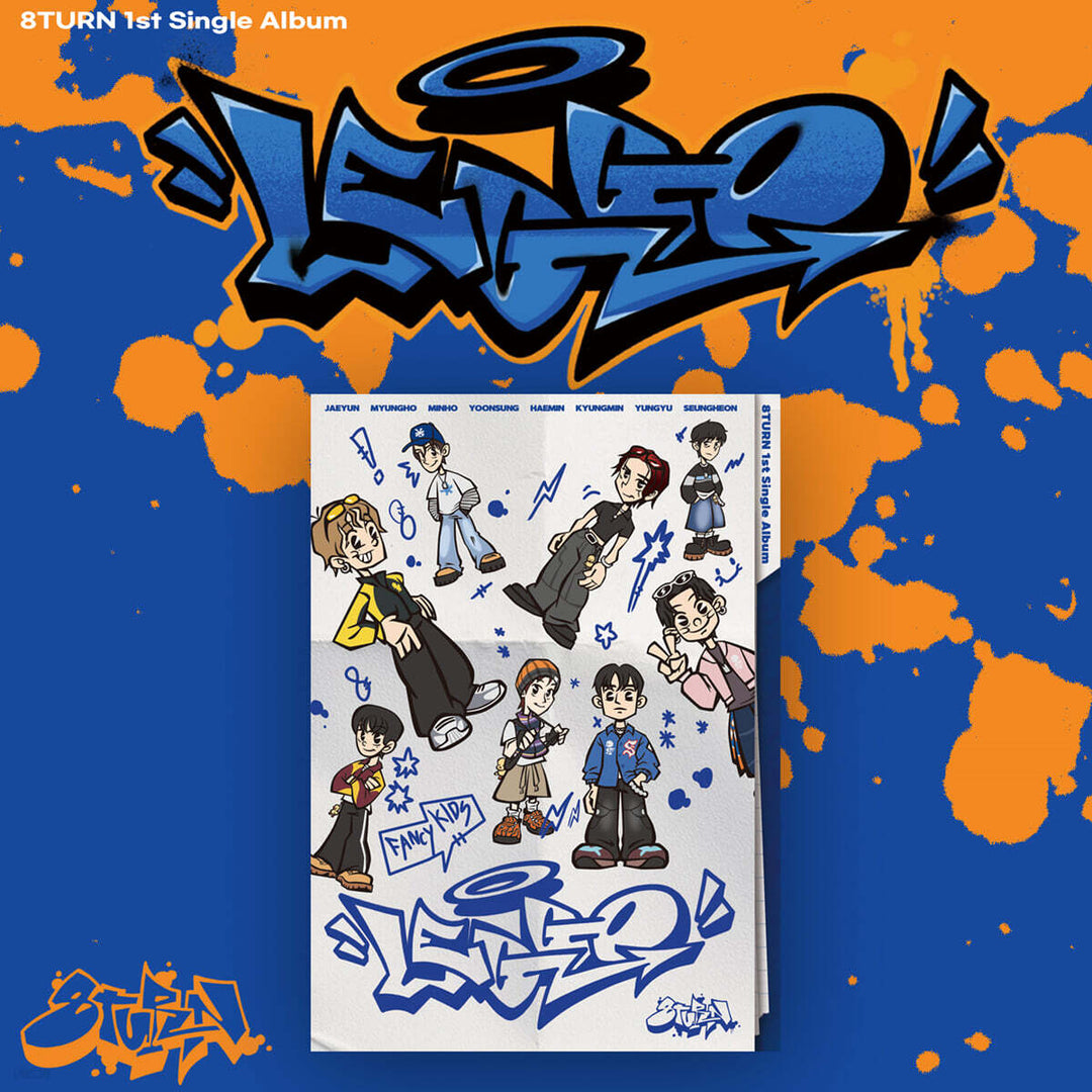 ** 8Turn - 1st Single Album "Leggo"