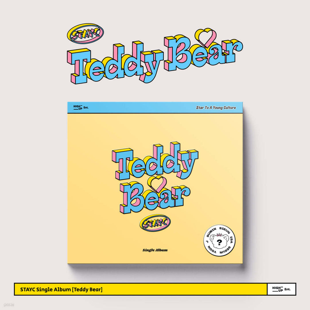 ** Stayc - 4th Single Album "Teddy Bear" (Digipack ver.)