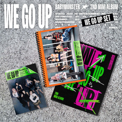 ** BABYMONSTER - 2nd MINI ALBUM "WE GO UP" (Random / Set)