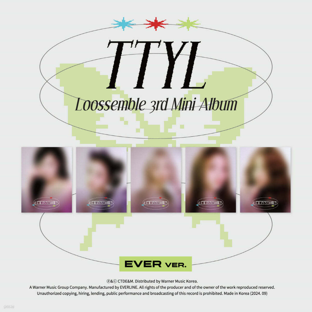 ** Loossemble - 3rd Mini "TTYL" (EVER MUSIC ALBUM ver.) (Random)