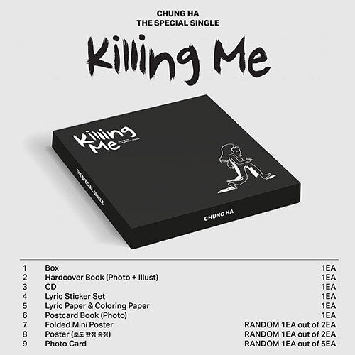 ** CHUNG HA - Special Single Album "Killing Me"