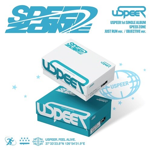 ** Uspeer - 1st Single Album "Speed Zone" (Random / Set)