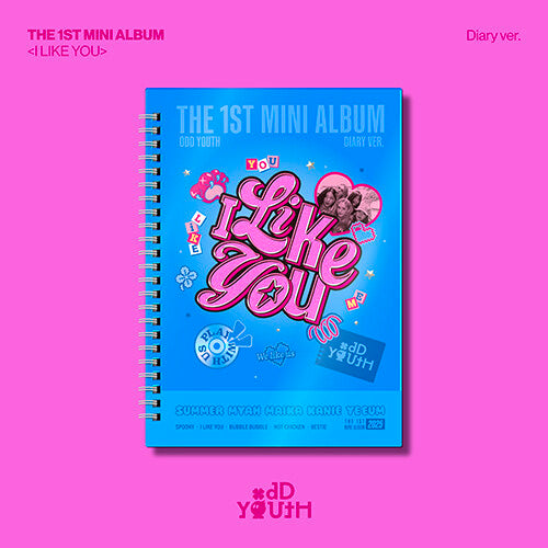 Odd Youth - 1st Mini Album "I Like You" (Diary Ver.)