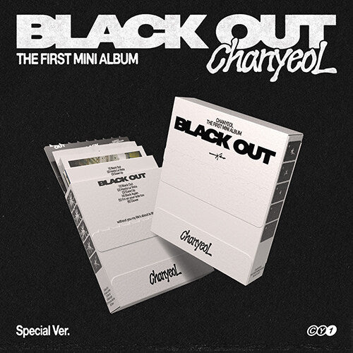 ** Chanyeol (Of Exo) - 1st Mini Album "Black Out" (Special Ver.)
