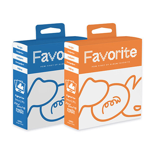 POW - 1st EP Album "Favorite" (Random / Set)