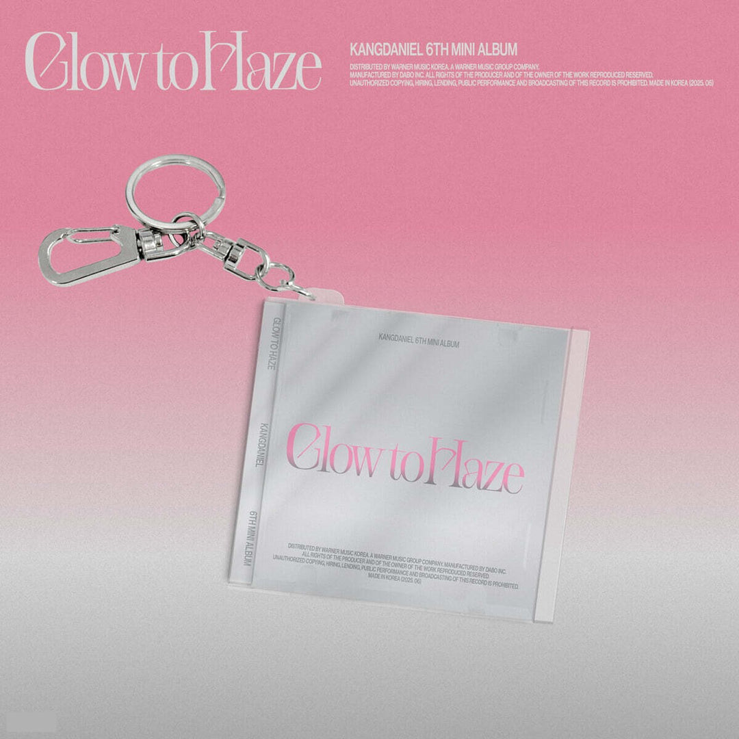 ** Kang Daniel - 6th Mini Album "Glow to Haze" (Mini CD Keyring Ver.)