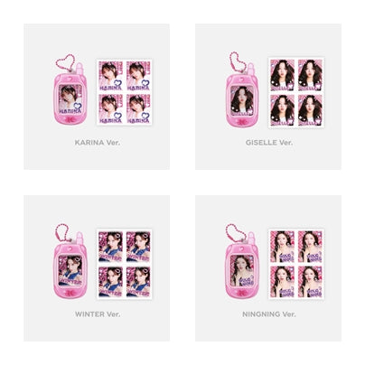 ㉑カリナ come to my illusion セット売り Aespa Come To My illusion Pop Up Store Random Trading Card