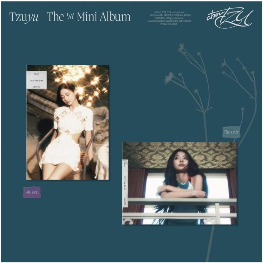 Tzuyu (of Twice) - 1st Mini "abouTZU" (Random / Set) - HALLYUSUPERSTORE