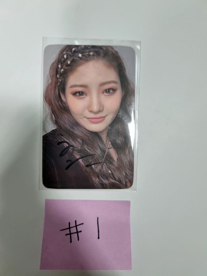 TRI.BE - Official Slogan + Hand Autographed Photocard - HALLYUSUPERSTORE