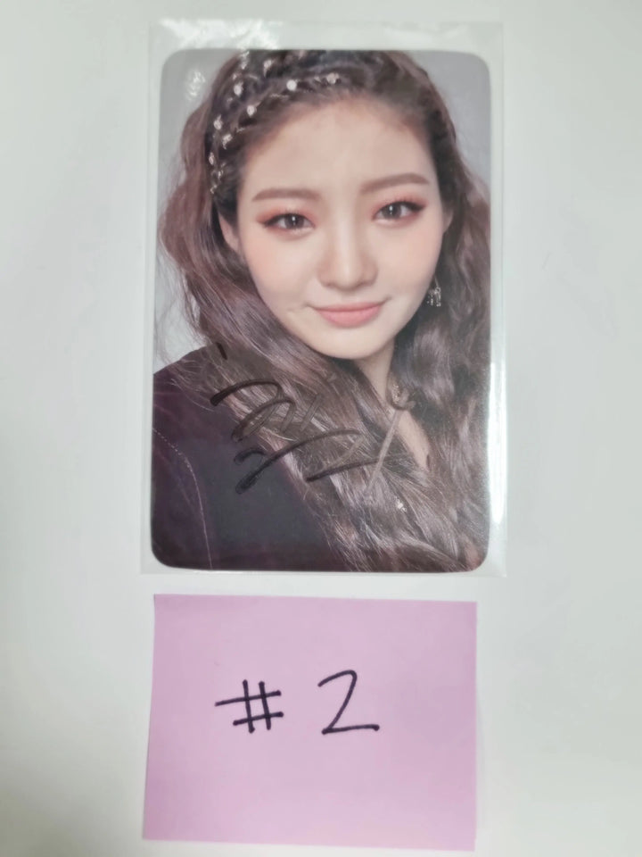 TRI.BE - Official Slogan + Hand Autographed Photocard - HALLYUSUPERSTORE