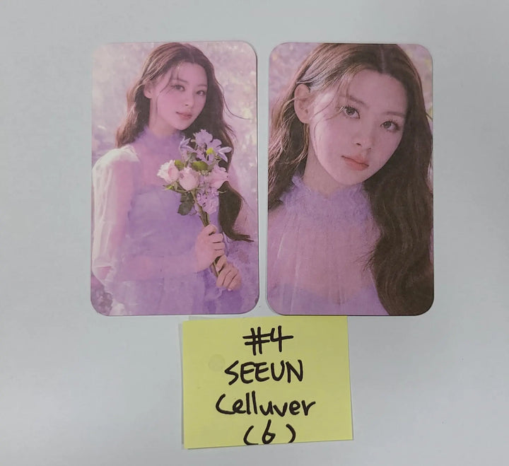 StayC - Celluver 750 Limited Chiffon Flower Photocard Set(2EA) - HALLYUSUPERSTORE