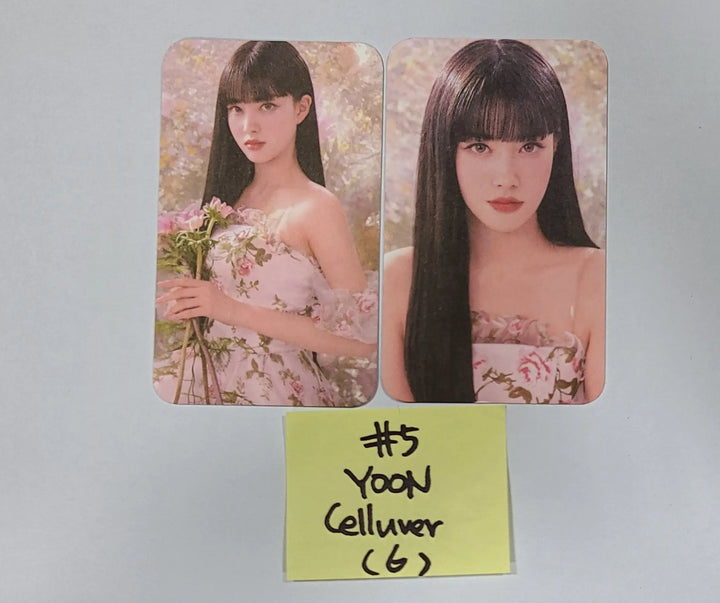 StayC - Celluver 750 Limited Chiffon Flower Photocard Set(2EA) - HALLYUSUPERSTORE