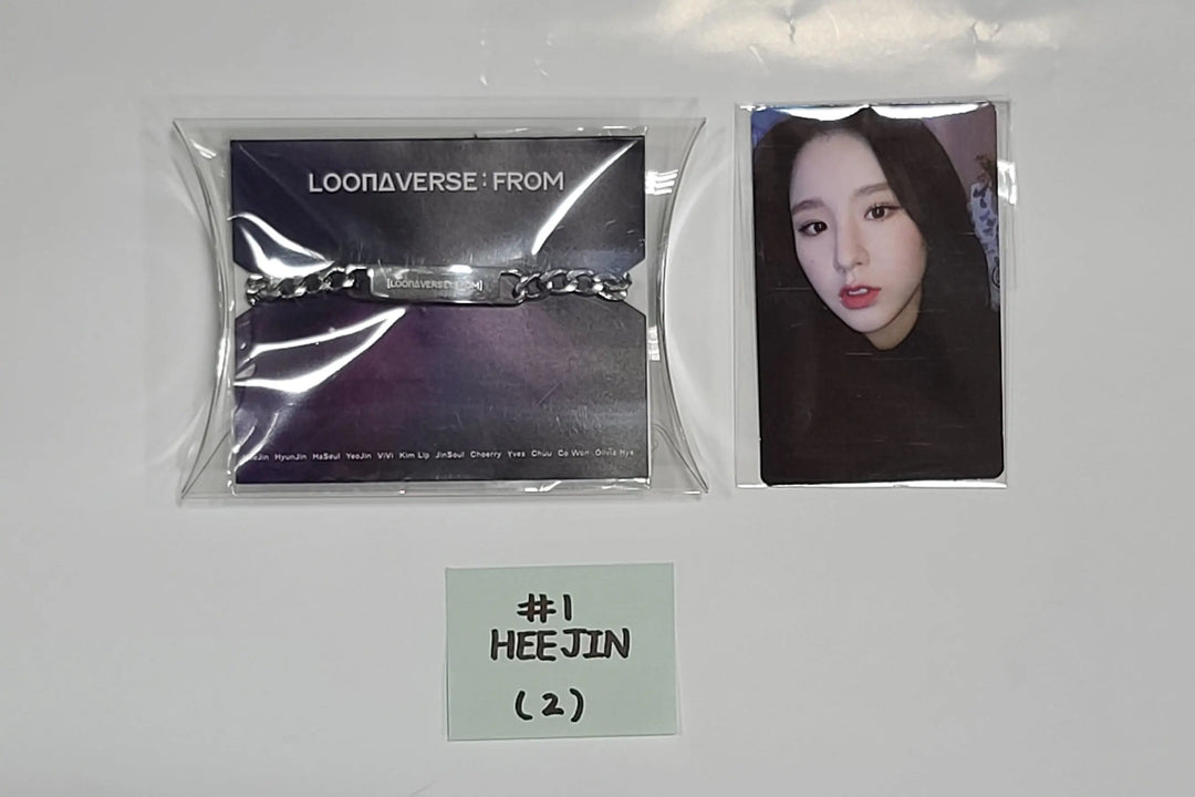 Loona " Loona VERSE : FROM" - 2022 Concert Chain Bracelet + Photocard - HALLYUSUPERSTORE