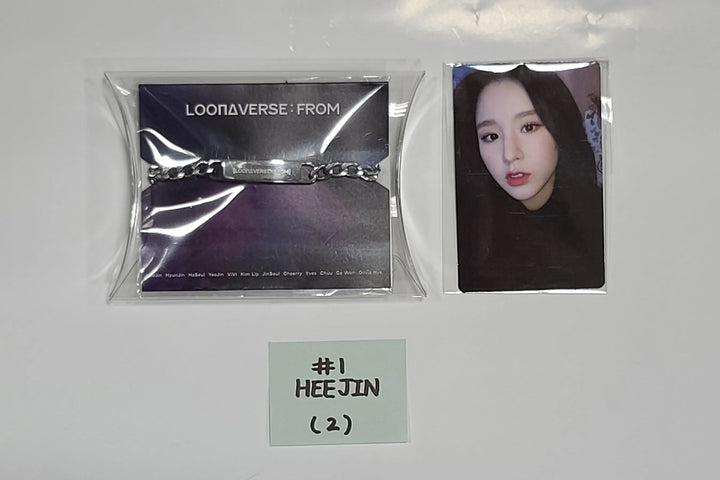 Loona " Loona VERSE : FROM" - 2022 Concert Chain Bracelet + Photocard - HALLYUSUPERSTORE
