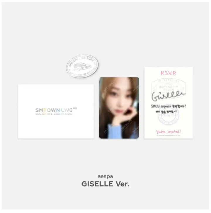 Aespa - Invitation + Badge Set - HALLYUSUPERSTORE