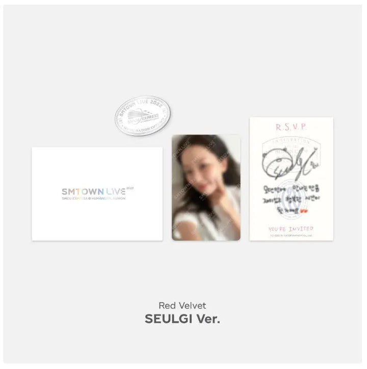 Red Velvet - Invitation + Badge Set - HALLYUSUPERSTORE