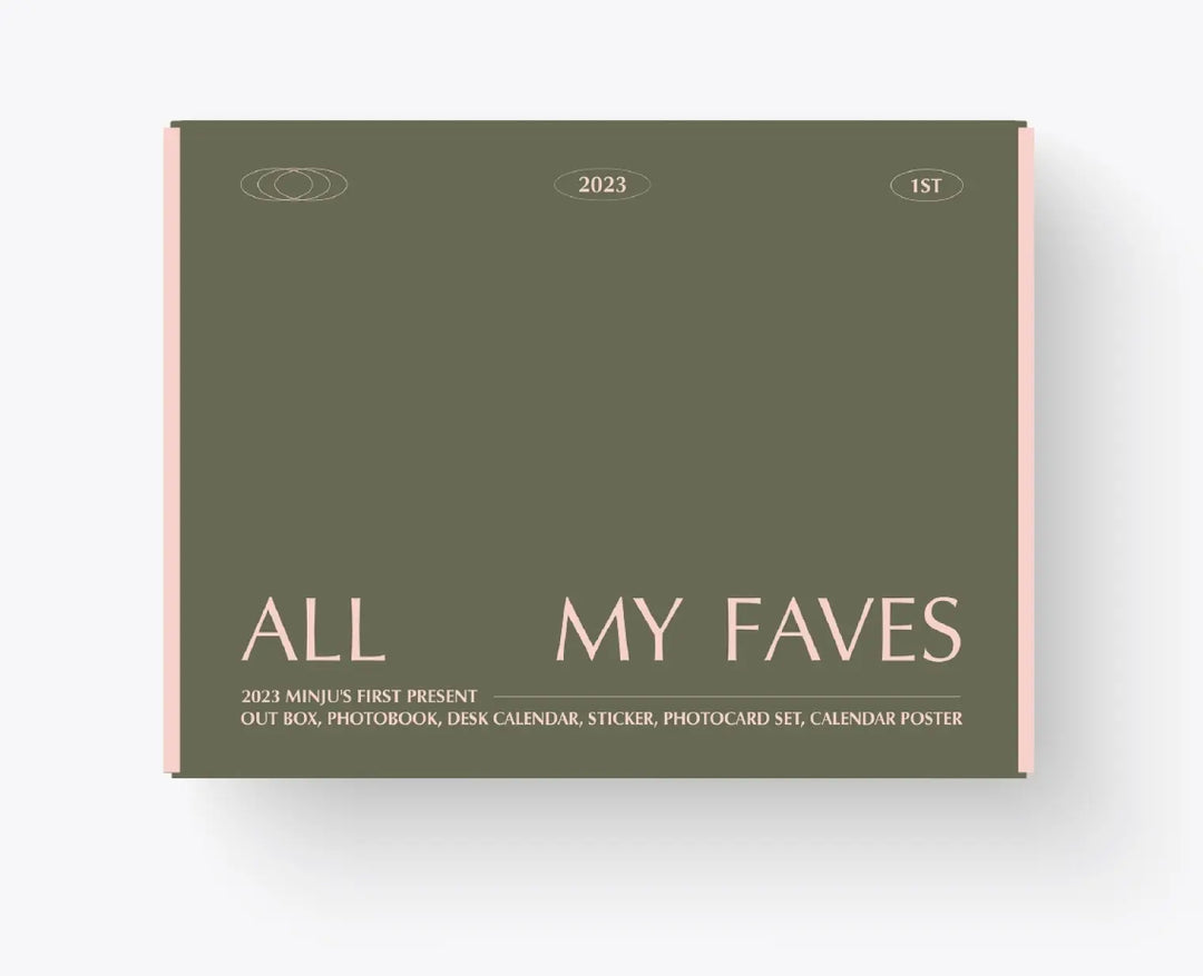 Kim Minju - 2023 Minju's First Present "All My Faves" - HALLYUSUPERSTORE
