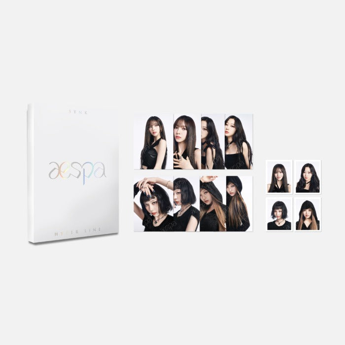 Aespa - 2023 aespa 1st Concert 'SYNK : HYPER LINE' - Postcard Book - HALLYUSUPERSTORE