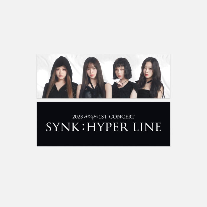 Aespa - 2023 aespa 1st Concert 'SYNK : HYPER LINE' - Slogan - HALLYUSUPERSTORE
