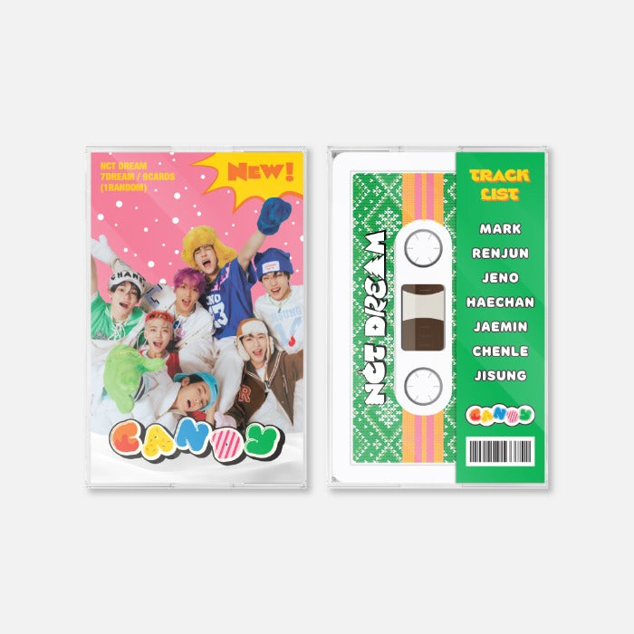 NCT Dream "Candy" - Cassette Tape Photo Set - HALLYUSUPERSTORE